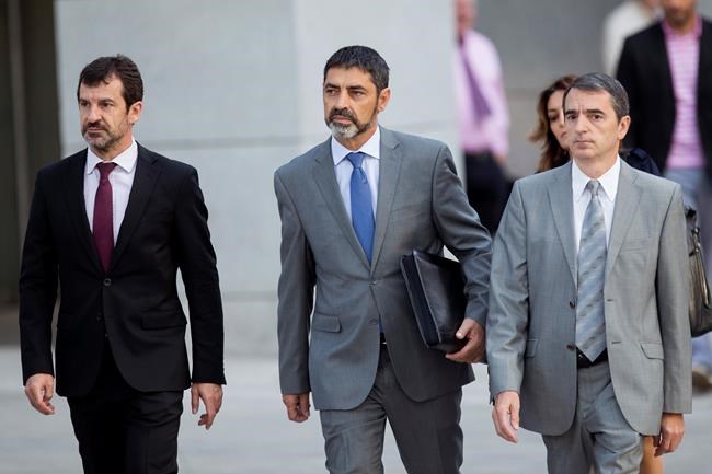 The Latest: Judge jails 2 Catalan independence leaders | iNFOnews.ca