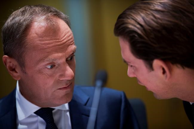 The Latest: Tusk says new thinking required in Brexit talks | iNFOnews.ca The Latest: Tusk says new thinking required in Brexit talks | iNFOnews.ca