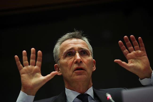 NATO chief seeks beefed-up training role in Iraq | iNFOnews.ca CP1157056108