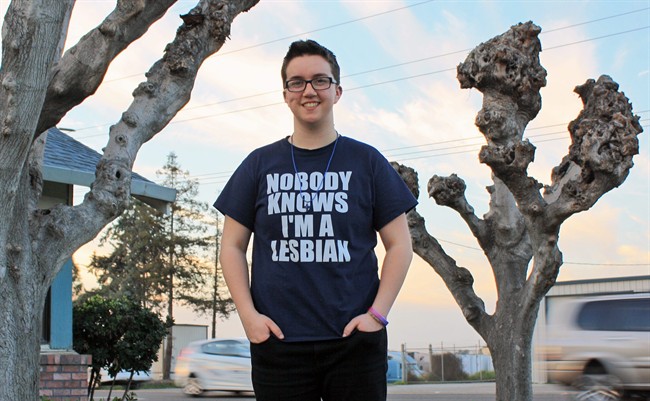 California school to change policy after banning gay T-shirt | iNFOnews.ca CP36415513