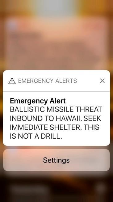 Botched Hawaii missile alert prompts advice on alert drills | iNFOnews.ca Botched Hawaii missile alert prompts advice on alert drills | iNFOnews.ca