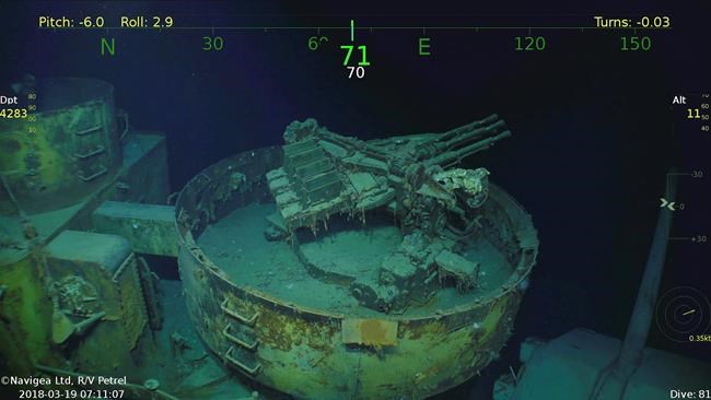Team backed by Microsoft co-founder Allen finds WWII wreck | iNFOnews.ca