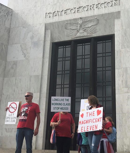 Oregon Republican walkout over climate bill drags on | iNFOnews.ca