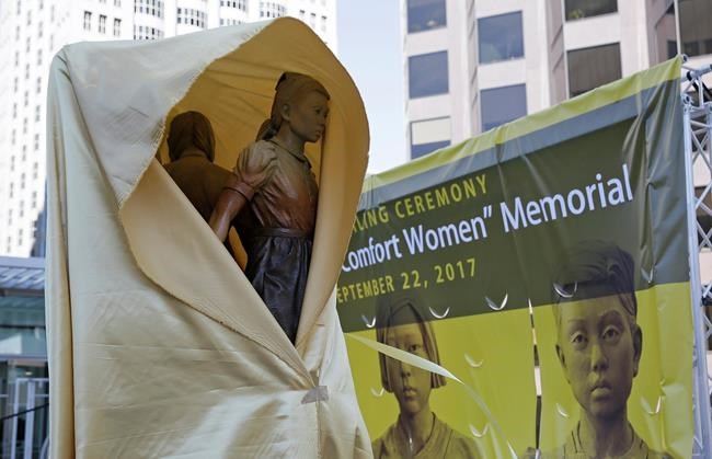 San Francisco unveils memorial to WWII "comfort women" | iNFOnews.ca