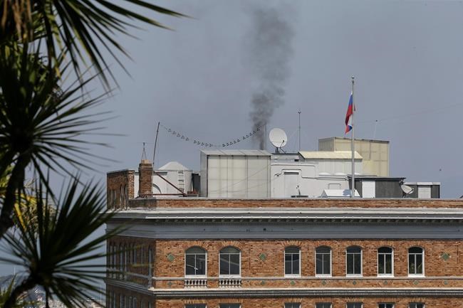 San Francisco cites Russian diplomats over mystery smoke | iNFOnews.ca San Francisco cites Russian diplomats over mystery smoke | iNFOnews.ca