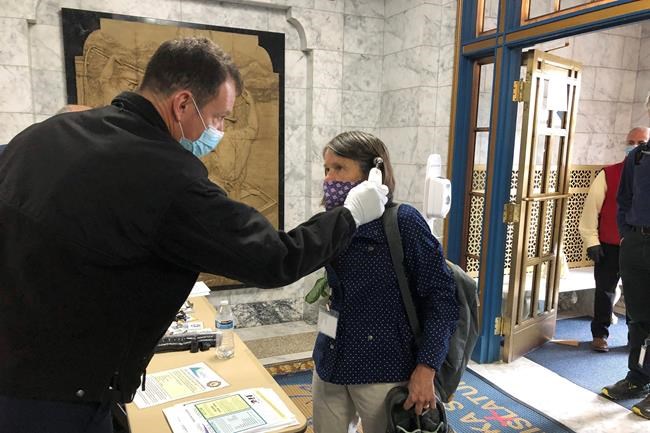 Alaska lawmakers reconvene with virus screening protocols | iNFOnews.ca