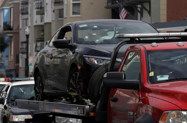 San Francisco police kill robbery suspect in trunk of car | iNFOnews.ca