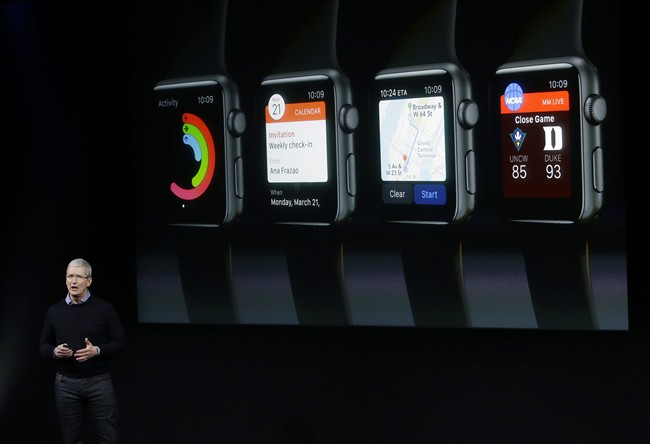 The Latest on Apple: New iPhone, iPad highlight event | iNFOnews.ca CP36820780