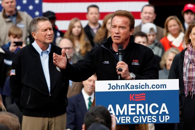 Schwarzenegger, Kasich urge GOP to move centre in Trump era | iNFOnews.ca