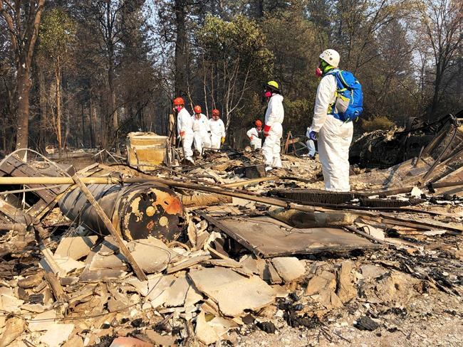 The Latest: California wildfire missing list rises to 870 | iNFOnews.ca The Latest: California wildfire missing list rises to 870 | iNFOnews.ca