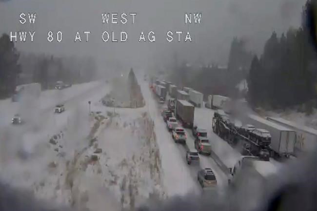 The Latest: I-80 in Sierra open both ways in snowstorm | iNFOnews.ca The Latest: I-80 in Sierra open both ways in snowstorm | iNFOnews.ca