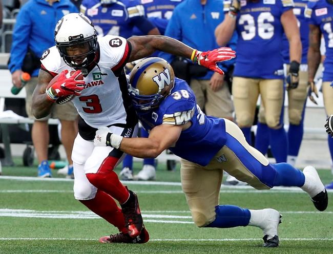 Ottawa Redblacks open pre-season with 18-14 win over Winnipeg Blue Bombers | iNFOnews.ca