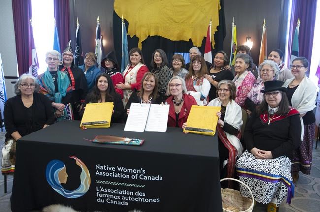 Native Women's Association of Canada signs accord to play policy-making role | iNFOnews.ca CP771226147