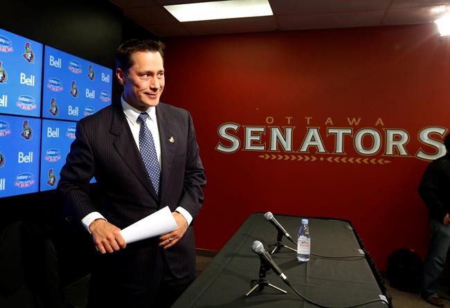 Senators GM Dorion says Boucher was first choice to fill coaching vacancy | iNFOnews.ca