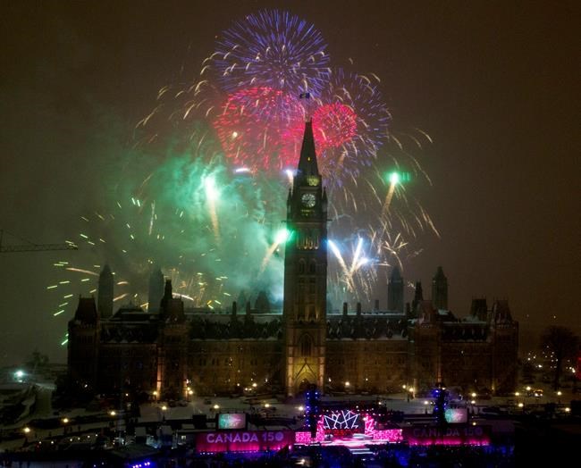 Fireworks, performances across the country to mark start of Canada's 150th year | iNFOnews.ca