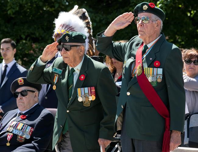 'It's hard to think about them': Emotions run free as Canadians mark D-Day | iNFOnews.ca
