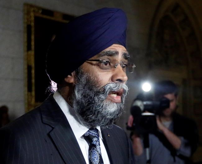 Defence minister says Canada will extend Indian Ocean commitment to 2021 | iNFOnews.ca CP175574731