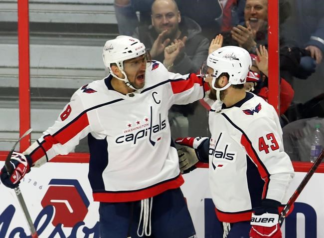 Ovechkin surpasses Messier on all-time scoring list as Capitals down Senators | iNFOnews.ca