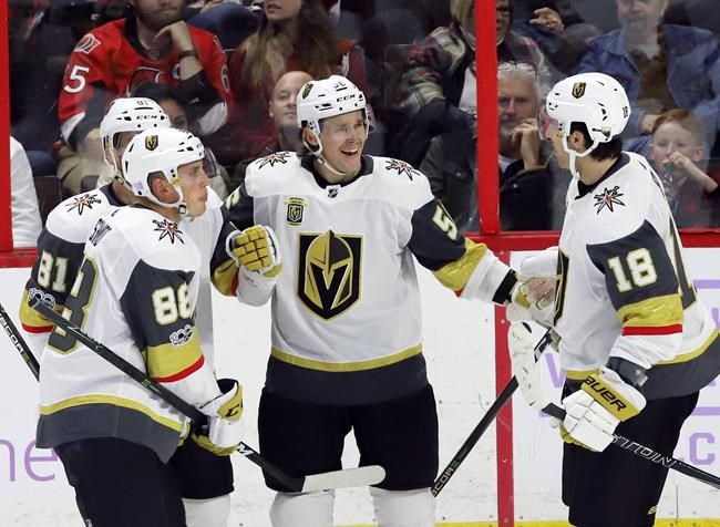Lagace makes 24 saves in first NHL win to help Golden Knights beat Senators 5-4 | iNFOnews.ca Lagace makes 24 saves in first NHL win to help Golden Knights beat Senators 5-4 | iNFOnews.ca
