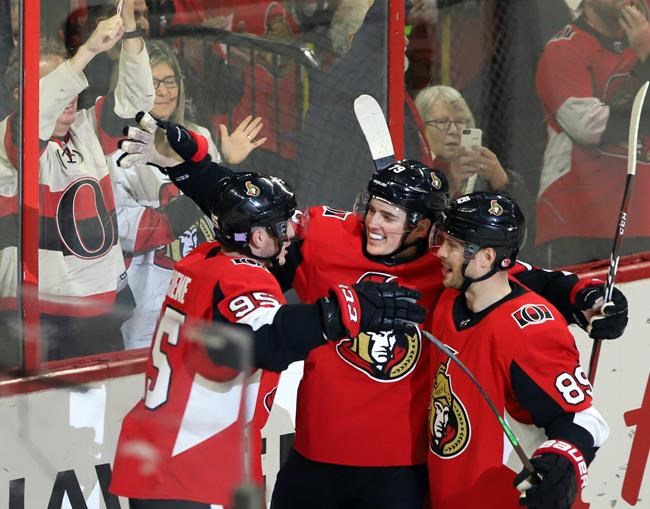 Stone, Duchene each score twice to lead Senators over Penguins 6-4 | iNFOnews.ca Stone, Duchene each score twice to lead Senators over Penguins 6-4 | iNFOnews.ca