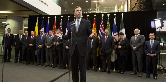 Canada's finance ministers agree to revisit pension reform talks in the new year | iNFOnews.ca CP35762066