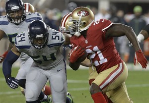 Richard Sherman makes 2 interceptions as Seahawks beat 49ers 19-3 in NFC West rivalry | iNFOnews.ca CP30891234
