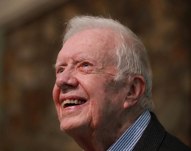 Jimmy Carter, after hip surgery, back teaching Sunday school | iNFOnews.ca Jimmy Carter, after hip surgery, back teaching Sunday school | iNFOnews.ca