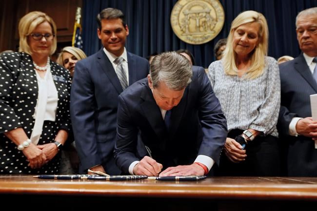 Lawsuit seeks to block Georgia law that bans most abortions | iNFOnews.ca Lawsuit seeks to block Georgia law that bans most abortions | iNFOnews.ca