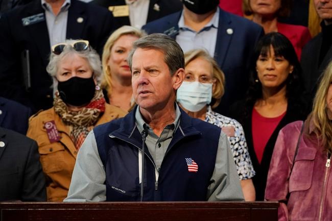 Georgia voting fight sets the stage for Kemp's 2022 run | iNFOnews.ca
