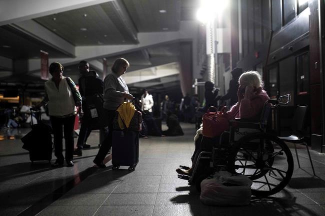 The Latest: Electricity restored to parts of airport | iNFOnews.ca The Latest: Electricity restored to parts of airport | iNFOnews.ca