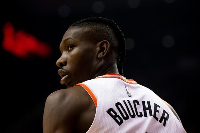 Boucher says he can feel the benefits of his newfound strength at practice | iNFOnews.ca