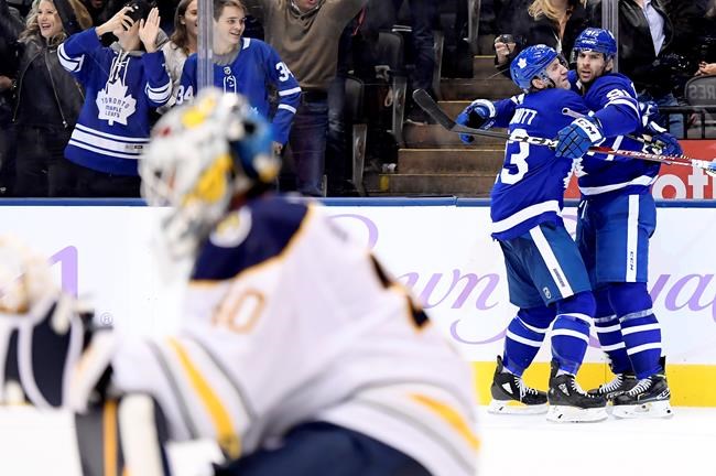 Tavares scores OT winner to lift the Maple Leafs past the Sabres 2-1 | iNFOnews.ca