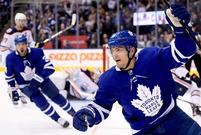 Leafs thump Oilers, shift attention to the return of John Tavares to Long Island | iNFOnews.ca CP1894303256
