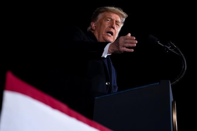 Trump says he'll 'fight like hell' to hold on to presidency | iNFOnews.ca CP2035515145