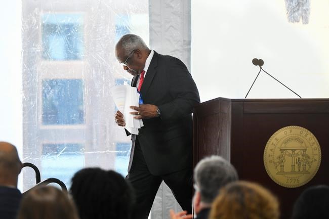 Justice Thomas: Judges must uphold law, even when unpopular | iNFOnews.ca Justice Thomas: Judges must uphold law, even when unpopular | iNFOnews.ca