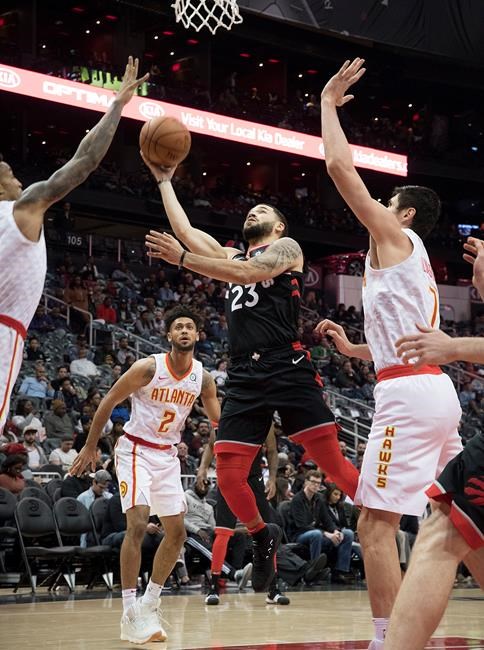 Raptors cruise to 112-78 win over Hawks | iNFOnews.ca Raptors cruise to 112-78 win over Hawks | iNFOnews.ca