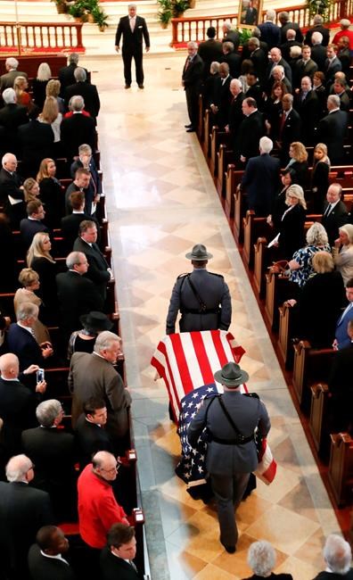 The Latest: Zell Miller's casket arrives at Georgia Capitol | iNFOnews.ca