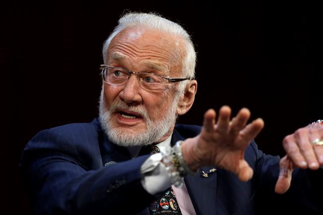 Astronaut Buzz Aldrin rolling out the red carpet for Mars | iNFOnews.ca