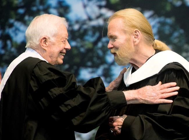 Jimmy Carter helps bestow degree on rock star Gregg Allman | iNFOnews.ca