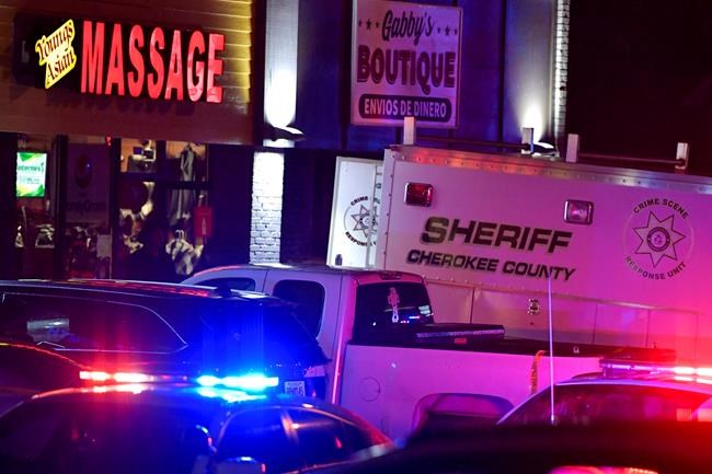 Georgia massage parlour shootings leave 8 dead; man captured | iNFOnews.ca
