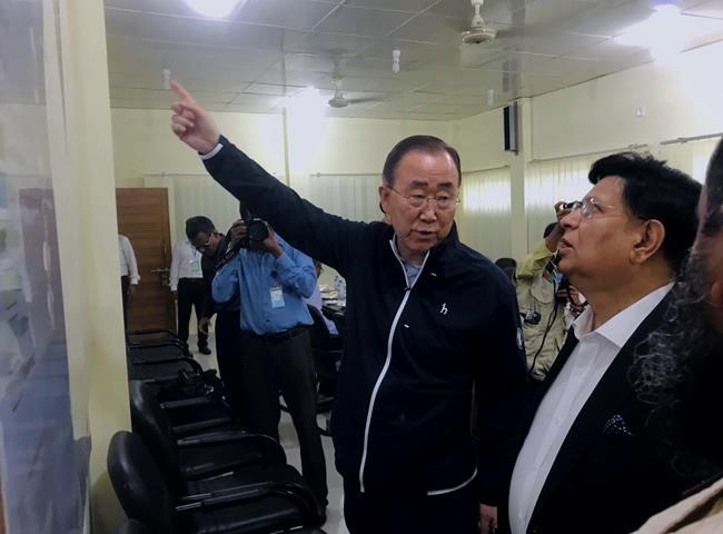 Ex-UN chief concerned over monsoon floods in Rohingya camps | iNFOnews.ca