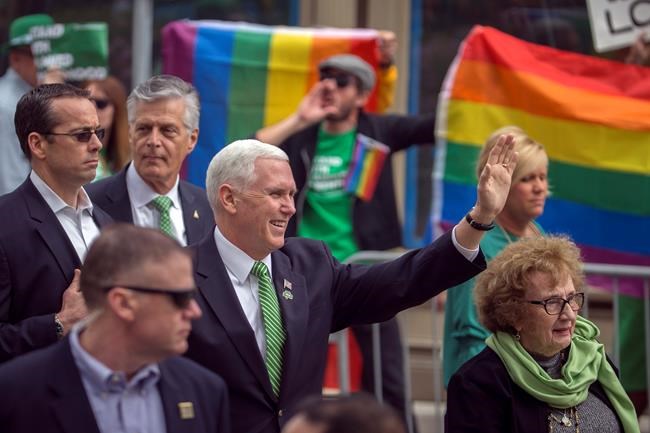 Pence takes short St. Patrick's Day stroll in Savannah | iNFOnews.ca