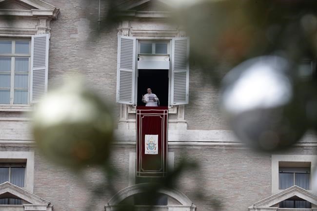 Pope Francis prays to mark start of Italy's holiday season | iNFOnews.ca