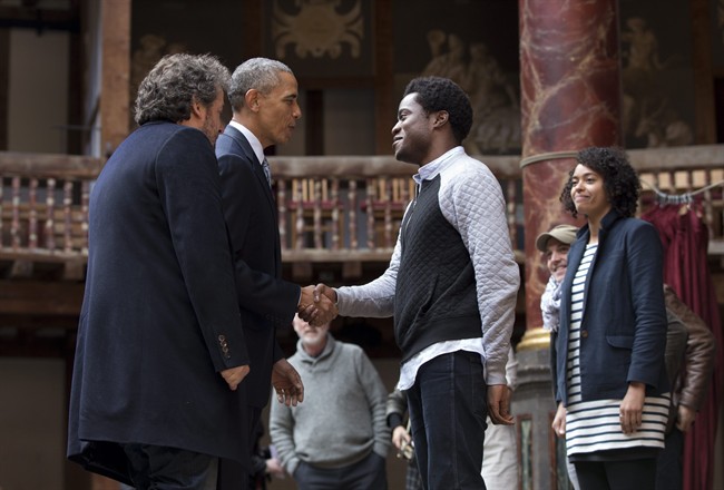 Royalty, Obama & fans mark 400 years since Shakespeare died | iNFOnews.ca CP37186683
