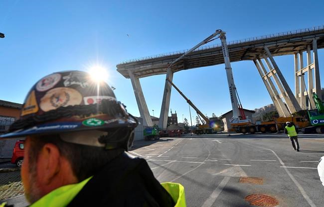 Genoa mayor says new bridge to be built by Christmas 2019 | iNFOnews.ca Genoa mayor says new bridge to be built by Christmas 2019 | iNFOnews.ca