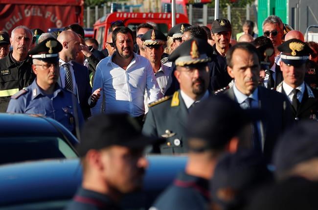 Italy hunts for blame in bridge collapse that killed 39 | iNFOnews.ca