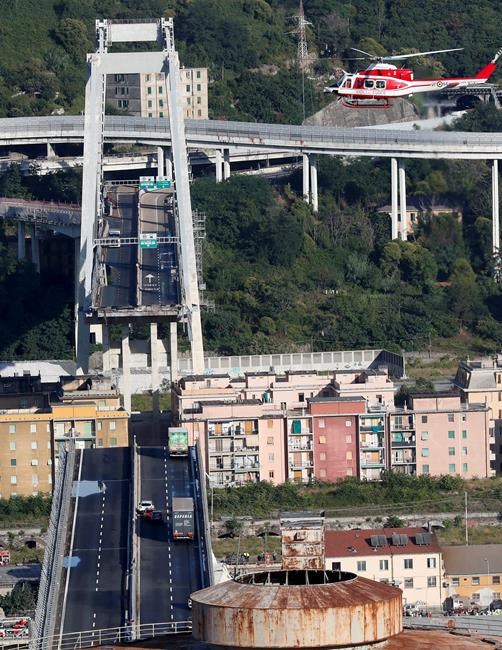 The Latest: Italy authorities raise bridge death toll to 26 | iNFOnews.ca