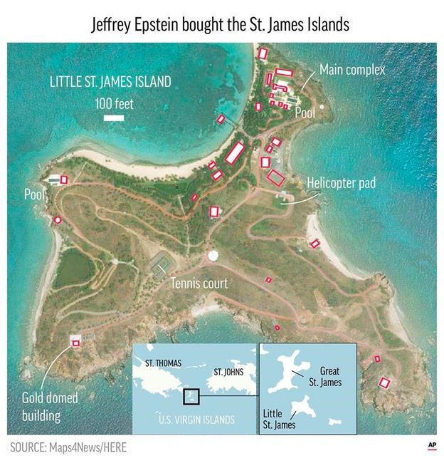 Whispers, suspicion about Epstein on Caribbean island | iNFOnews.ca