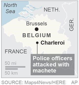 IS claims Belgium machete attack that wounded 2 policewomen | iNFOnews.ca