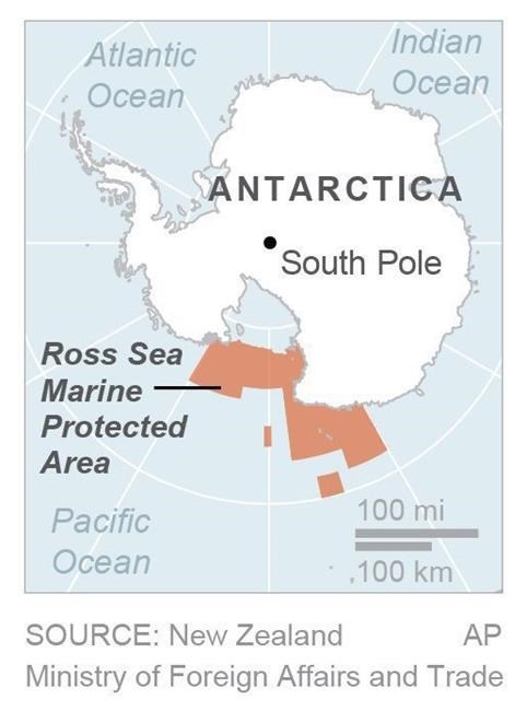 Countries OK world's largest marine reserve in Antarctica | iNFOnews.ca